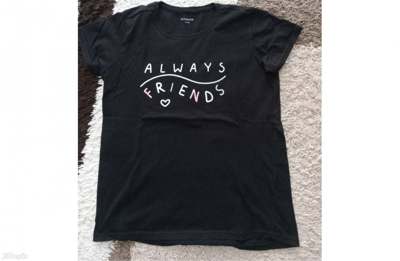 Reserved 164-es hibátlan női lány póló Always Friends