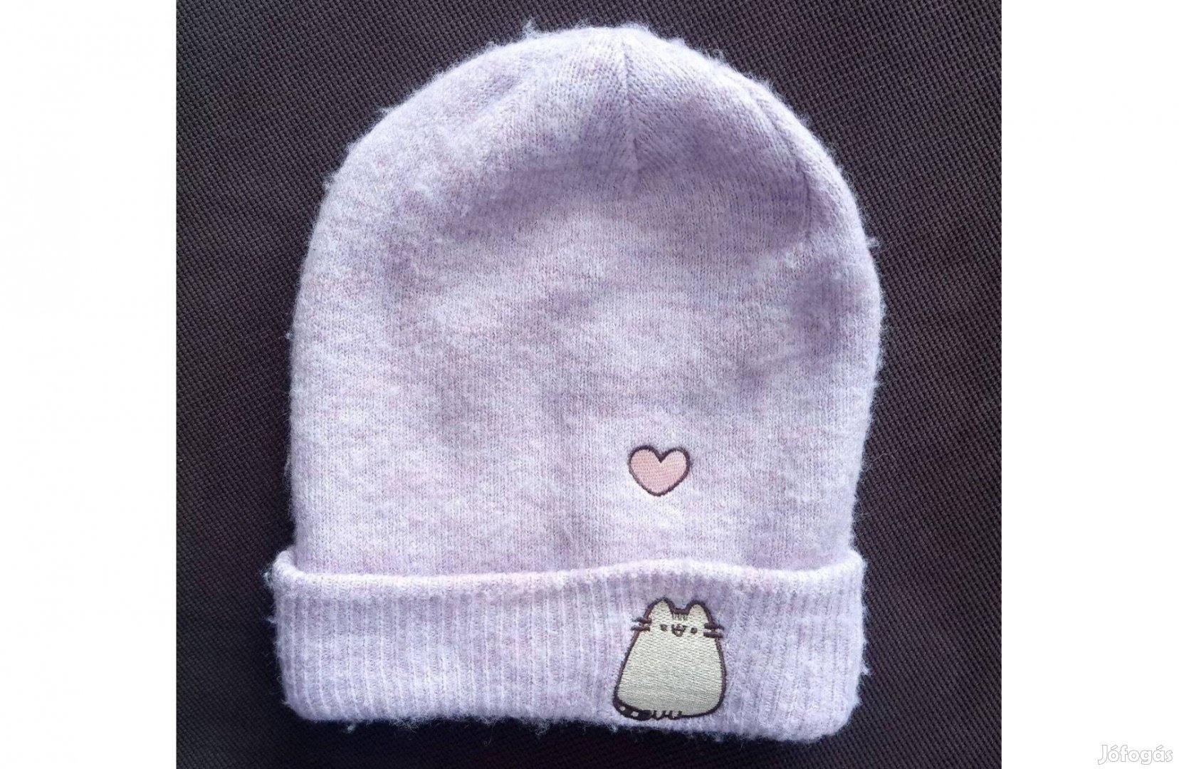 Reserved M/L Pusheen téli sapka, hibátlan