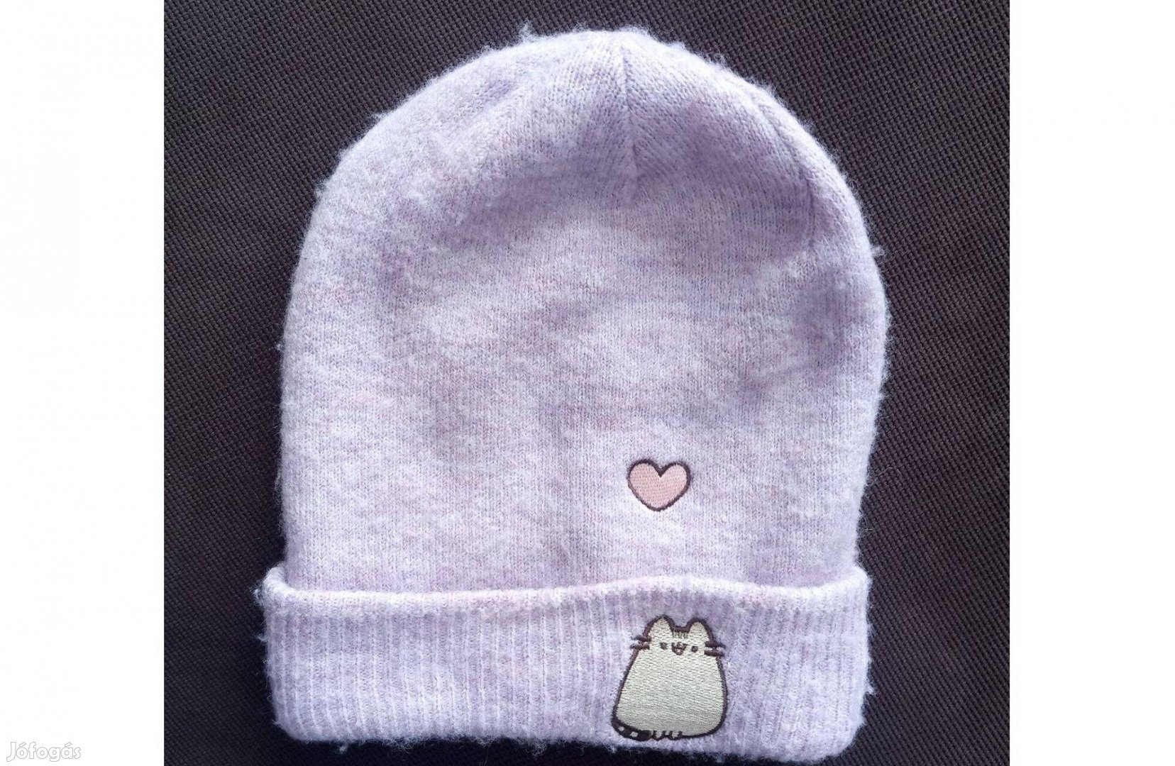 Reserved M/L Pusheen téli sapka, hibátlan