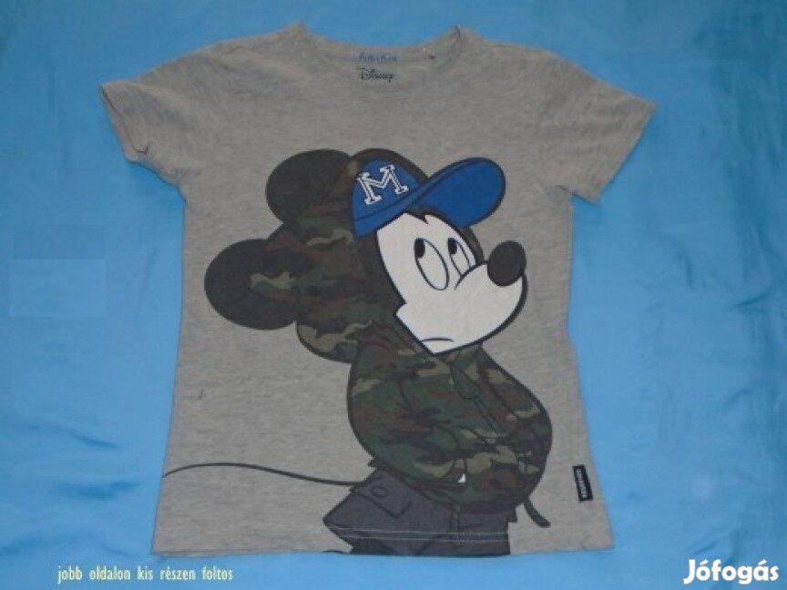 Reserved Mickey egér mintás szürke póló 4-5 évesre (méret 110)