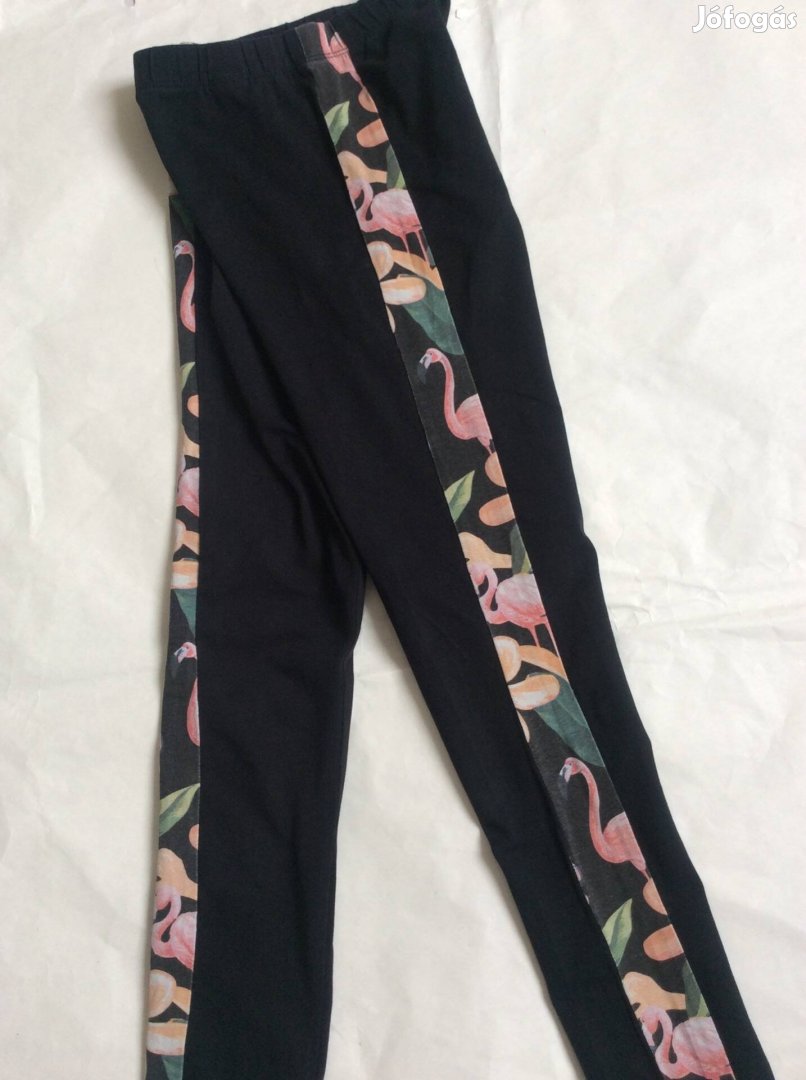 Reserved flamingo mintás leggings 146-os