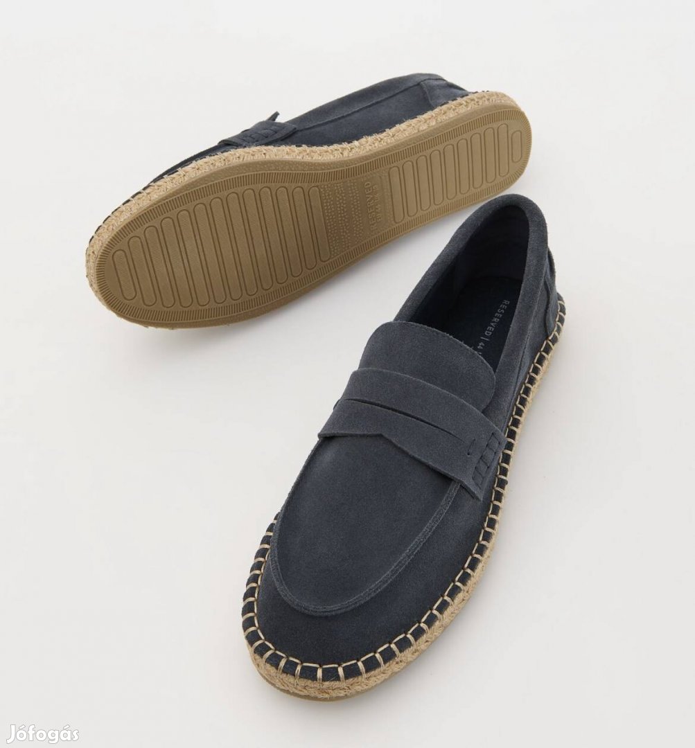 Reserved prémium bőr espadryle