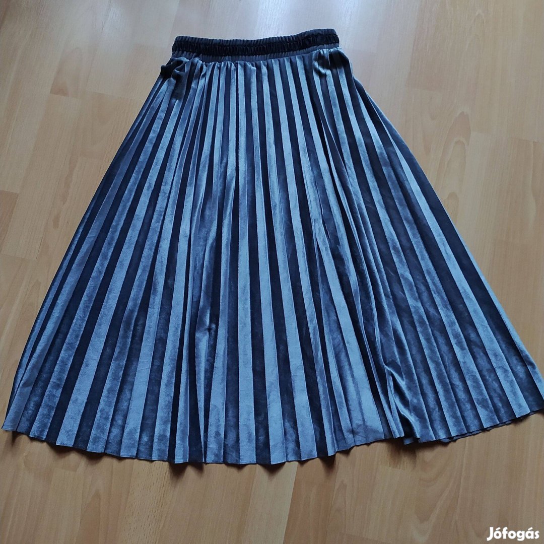 Reserved szürke női rakott szoknya 36