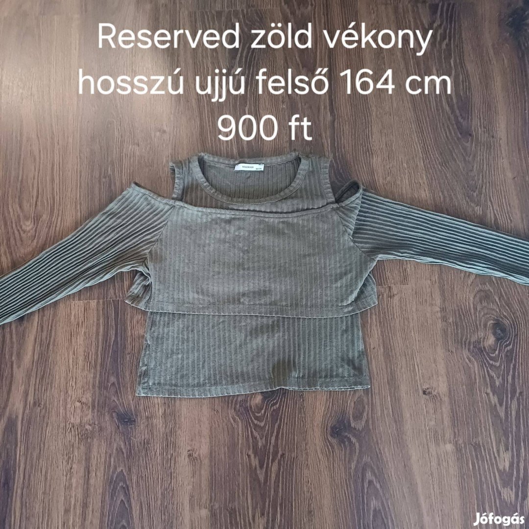 Reserved vékony hosszú ujjú felső 164 cm