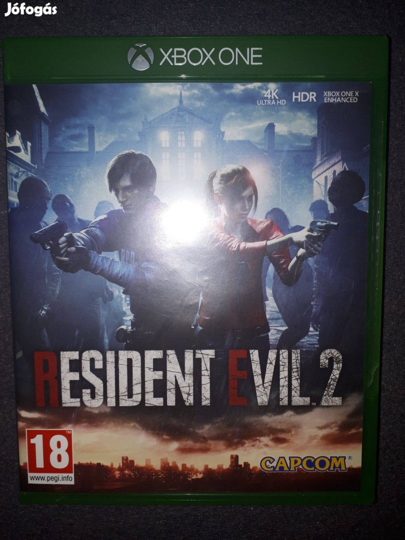 Resident EVIL 2 xbox one-series x játék,eladó-csere"