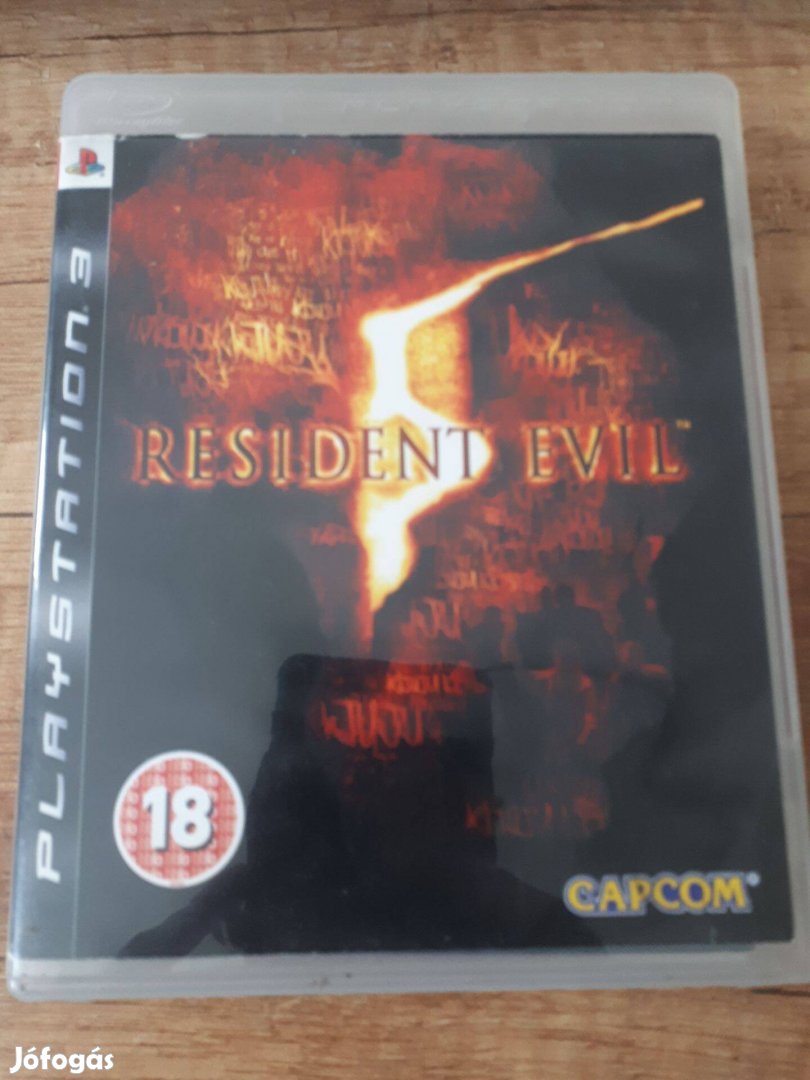 Resident EVIL 5 ps3 játék,eladó,csere is