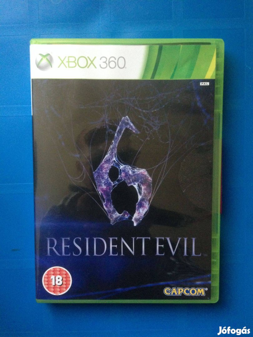 Resident EVIL 6 eredeti xbox360 játék eladó-csere