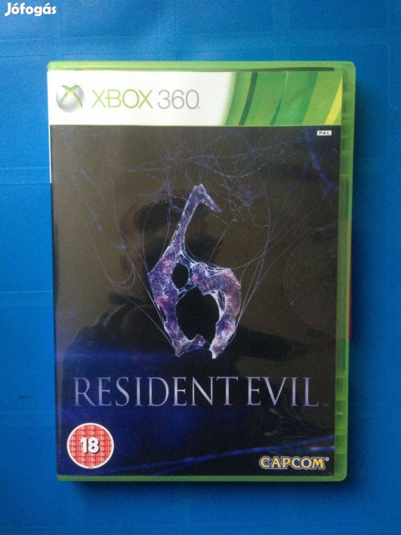Resident EVIL 6 eredeti xbox360 játék eladó-csere