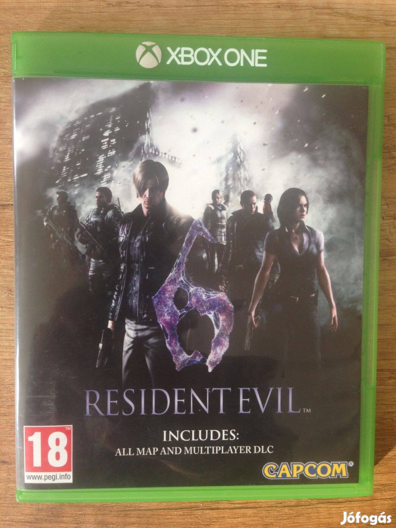 Resident EVIL 6 xbox one-series x játék,eladó-csere"