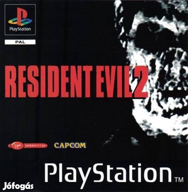 Resident Evil 2, Platinum Ed., Boxed Playstation 1 játék