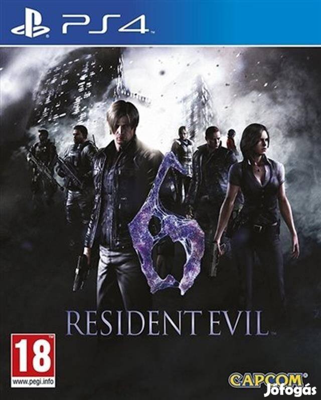 Resident Evil 6 HD Remake eredeti Playstation 4 játék