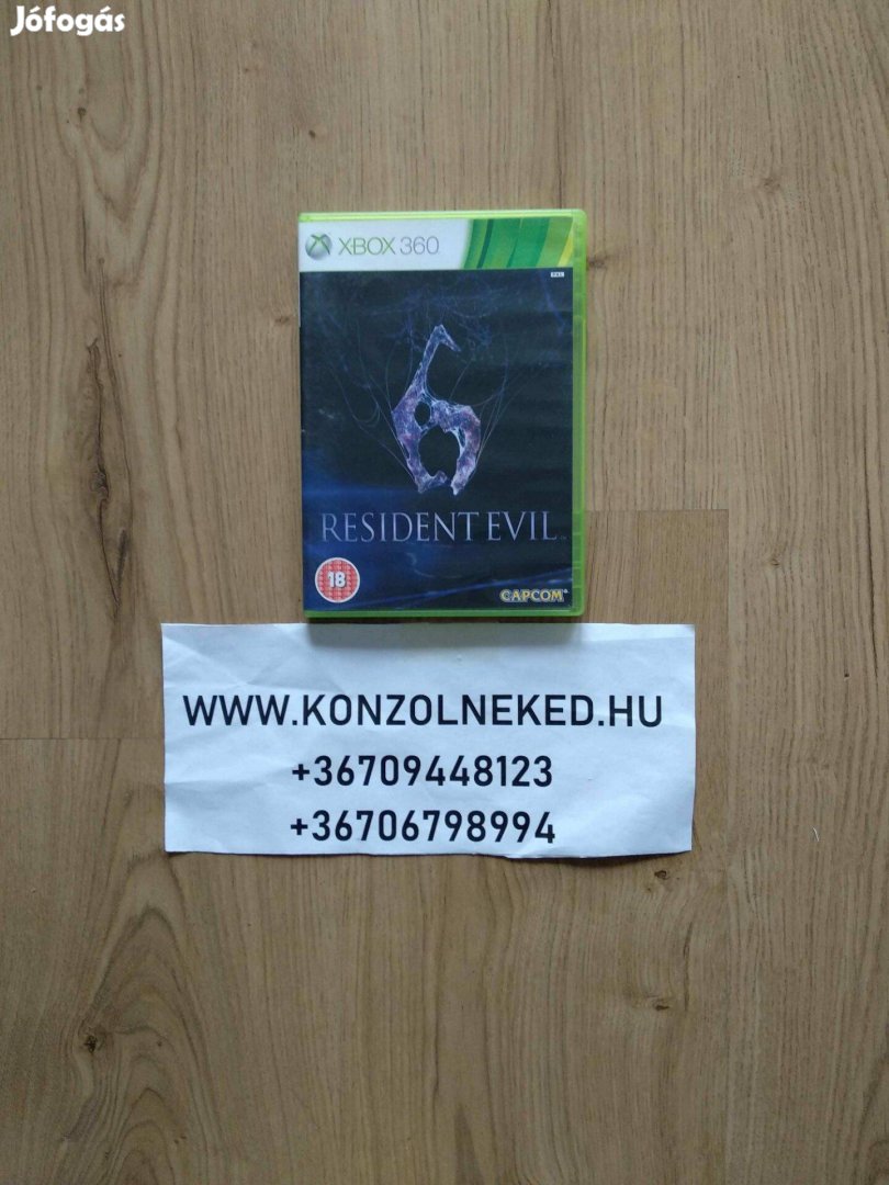 Resident Evil 6 Xbox 360 játék