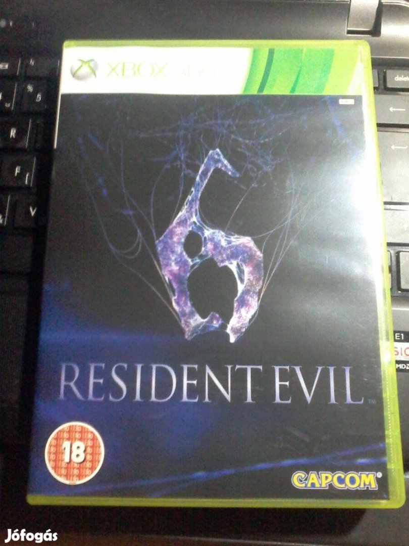 Resident Evil 6 Xbox 360 játék eladó.(nem postázom)