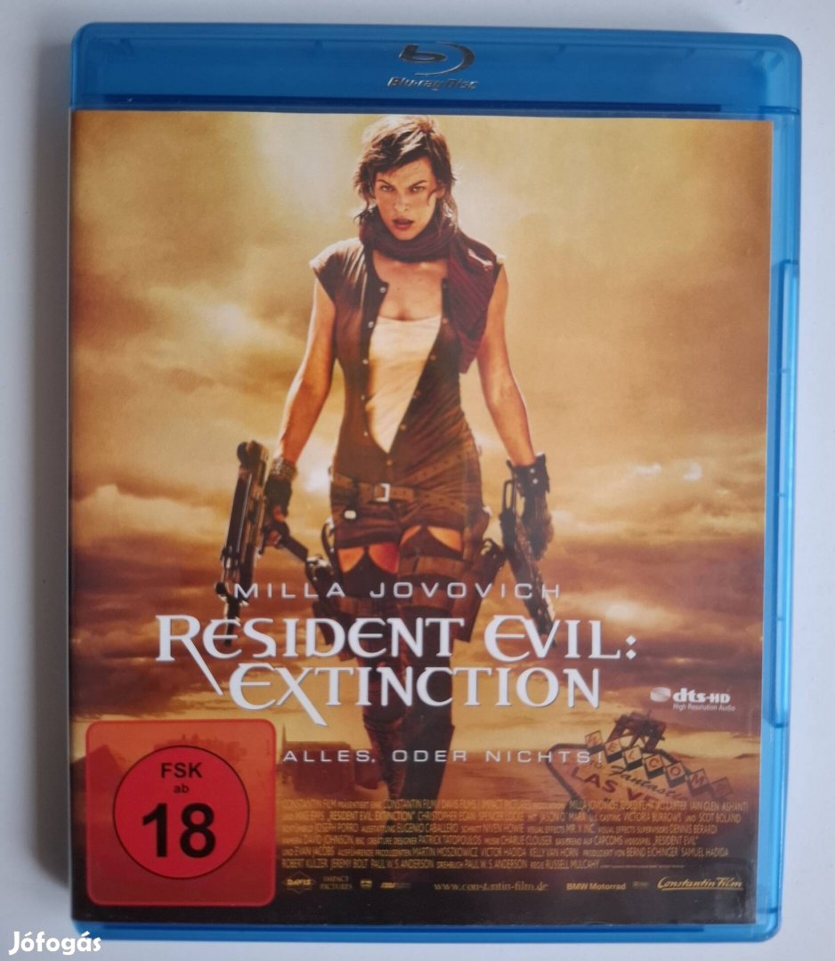 Resident Evil-Extinction/A kaptár 3.-Teljes pusztulás Blu-ray
