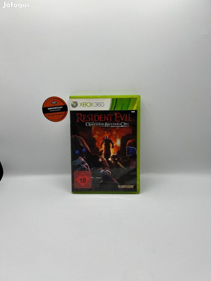 Resident Evil Operation Raccoon City -Xbox 360 játék, használt