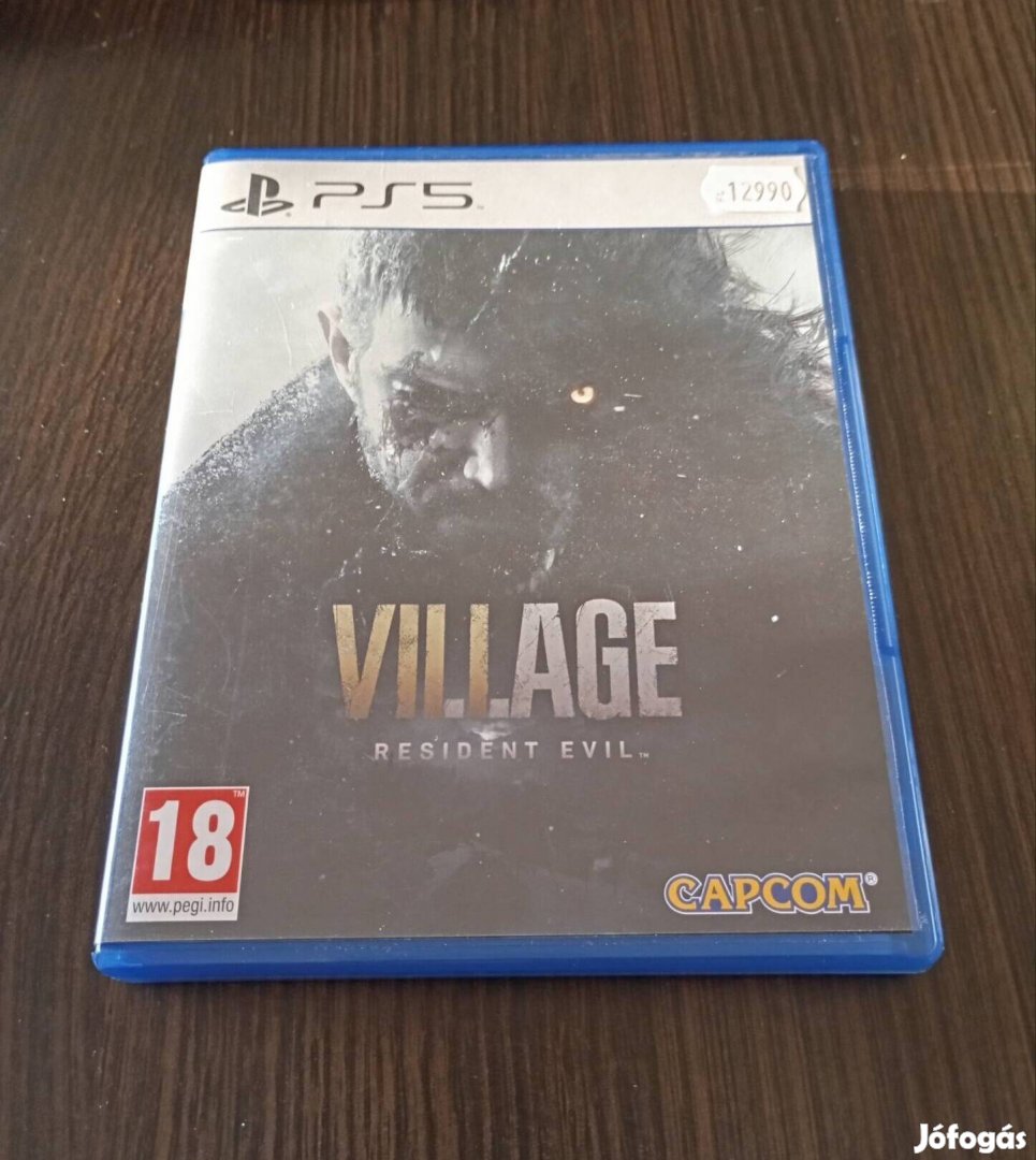 Resident Evil VIII 8 village ps5 játék eladó tökéletes állapotban 