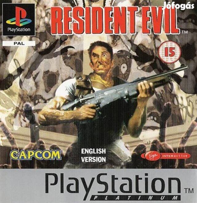 Resident Evil, Platinum Ed., Boxed PS1 játék