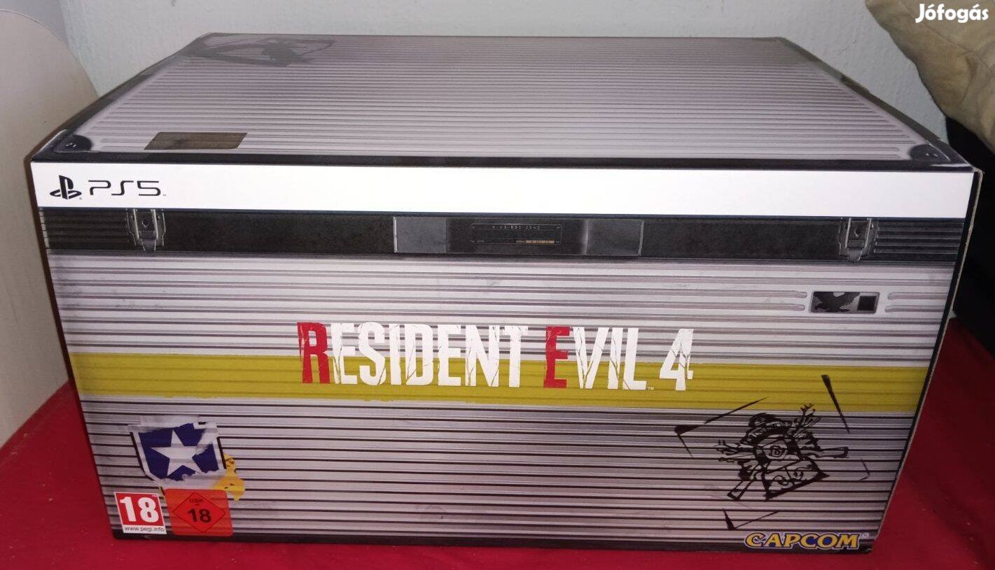 Resident evil 4 remake collectors edition ps5 játék és szobor nélkül