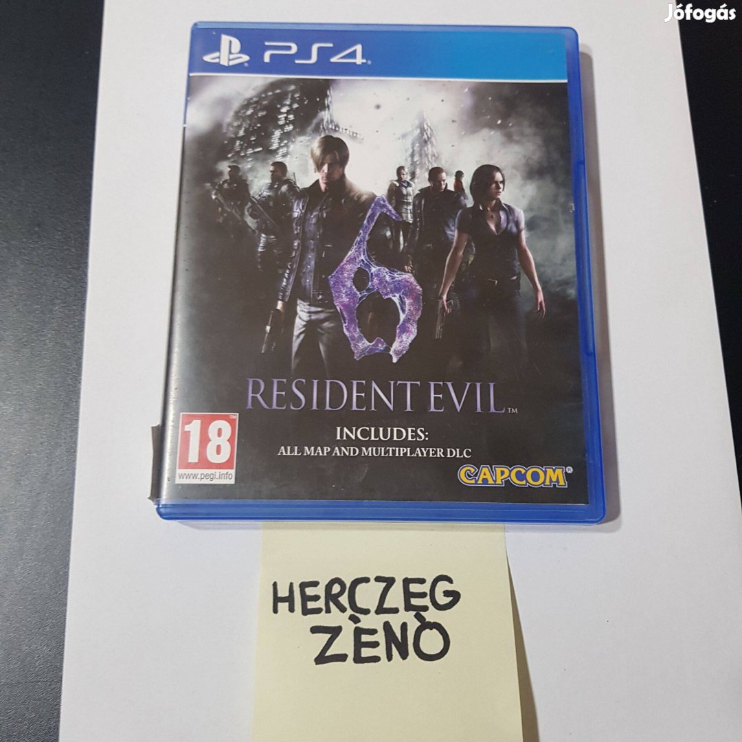 Resident evil 6 ps4