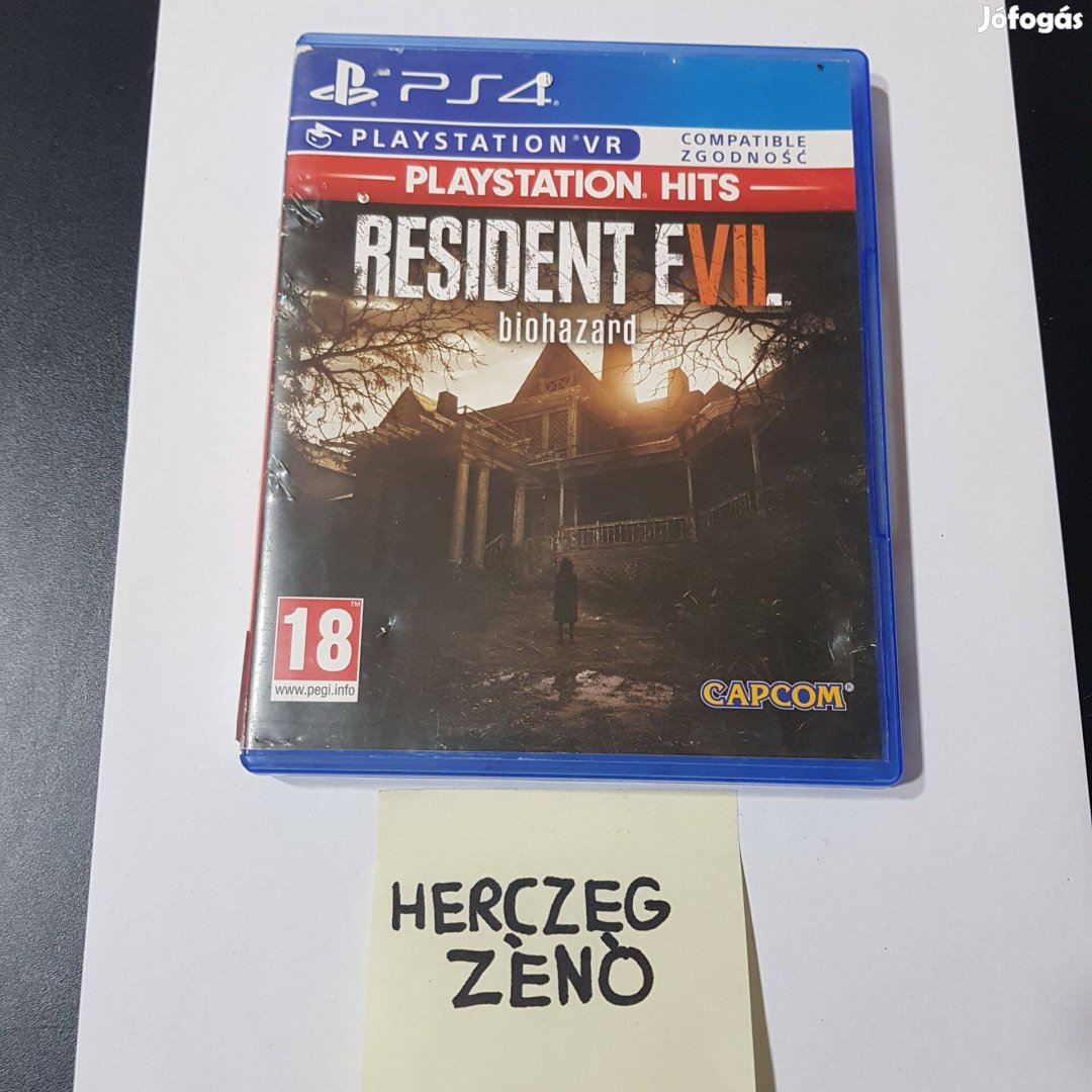 Resident evil 7 ps4