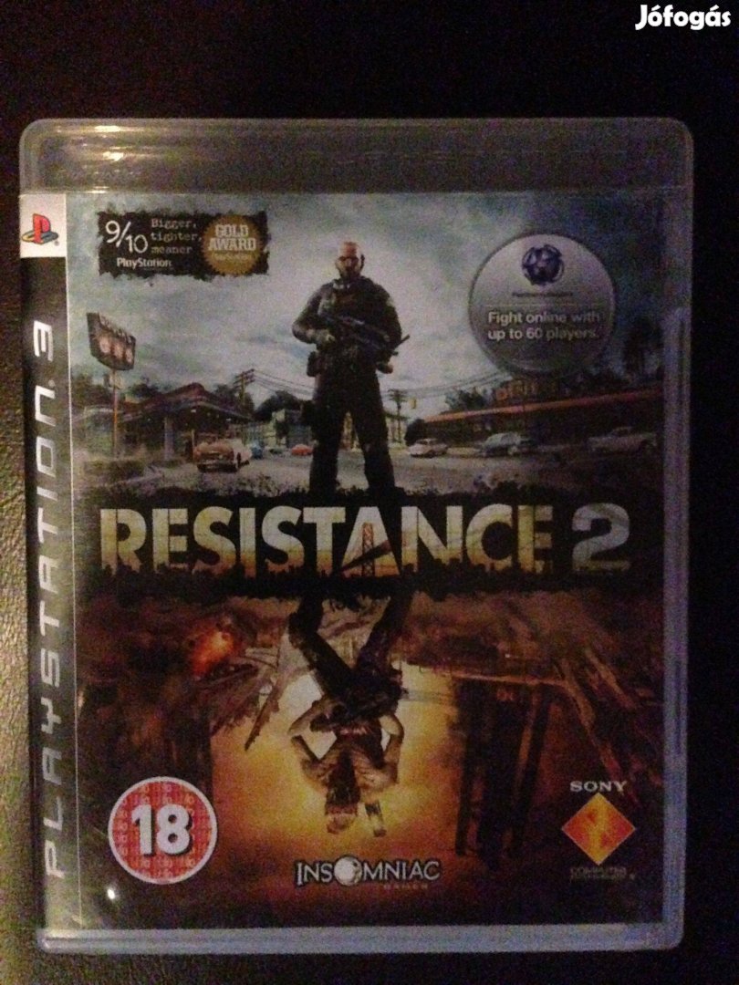 Resistance 2 ps3 játék,eladó,csere is