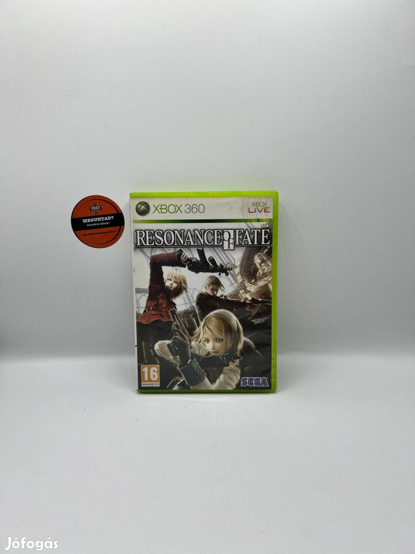 Resonance of Fate - Xbox 360 játék, használt