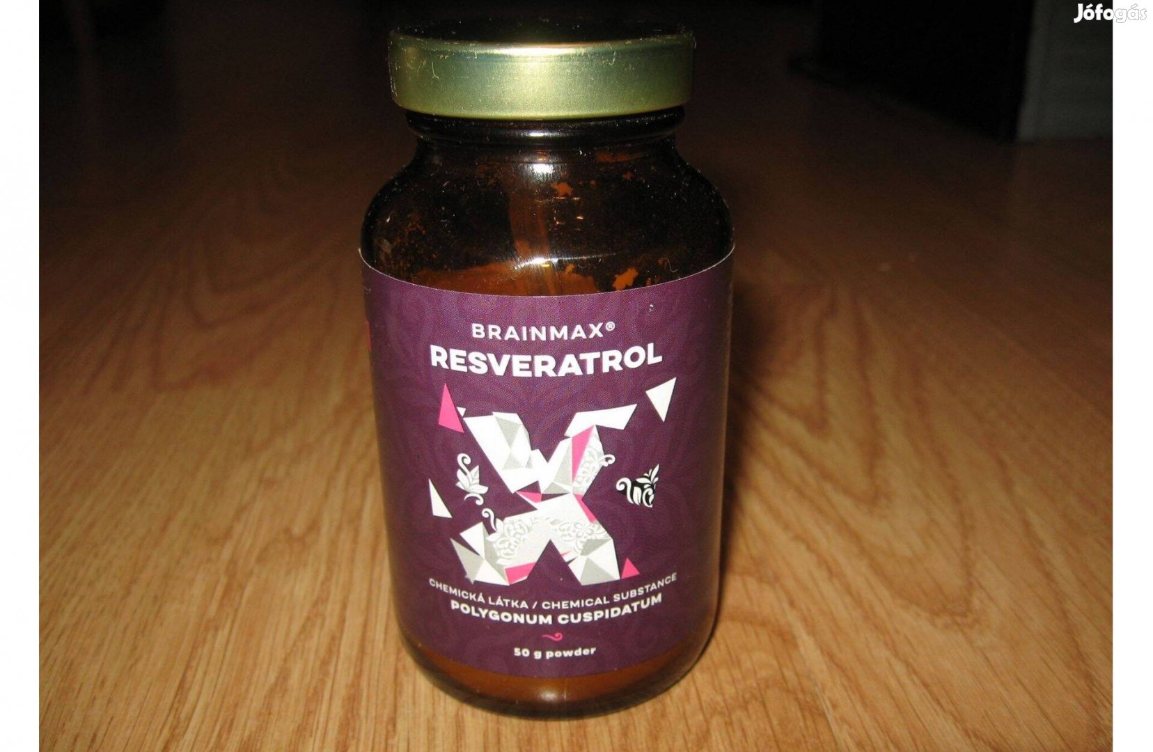 Resveratrol gyökfogó Bontatlan Brainmax Rezveratrol 50g por flavonoid