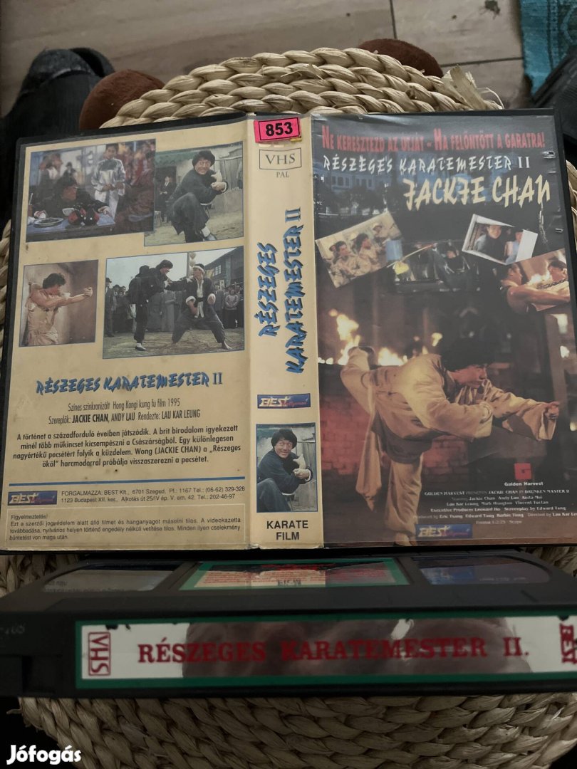 Részeges karatemester 2 vhs