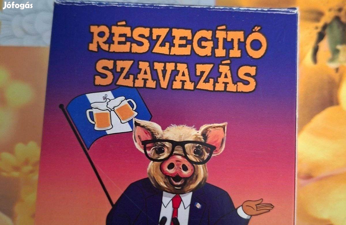 Részegítő szavazás társasjáték