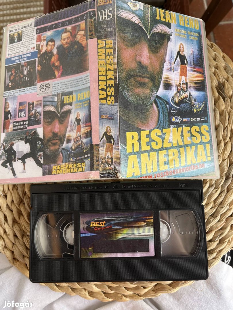 Reszkess Amerika vhs 