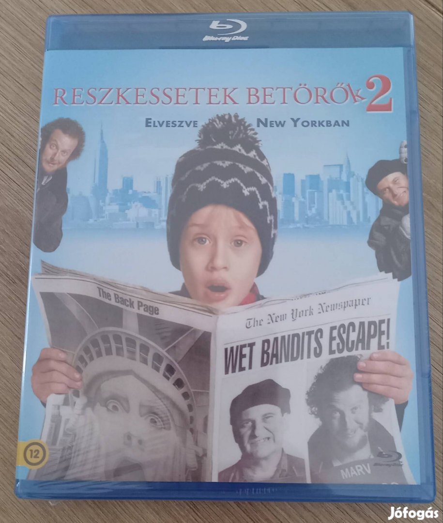 Reszkessetek betörők 1-2 - vígjáték bluray- bontatlan