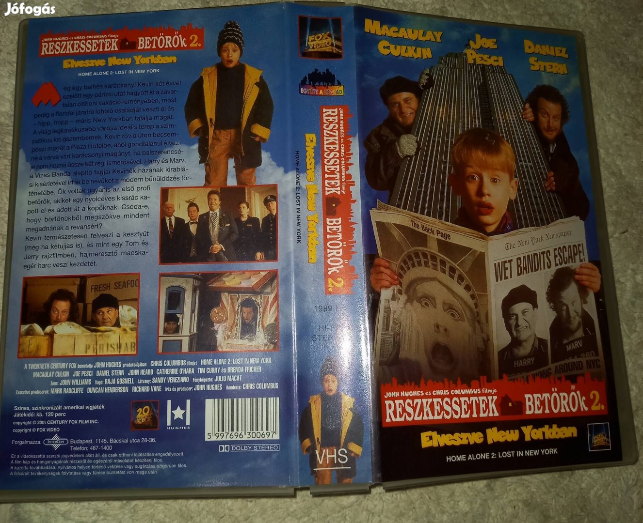 Reszkessetek betörők 2. - vígjáték vhs 