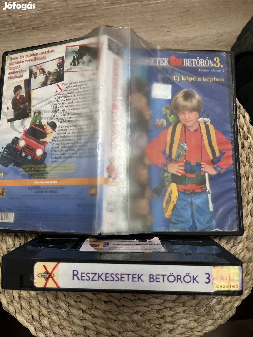 Reszkessetek betörők 3 vhs 