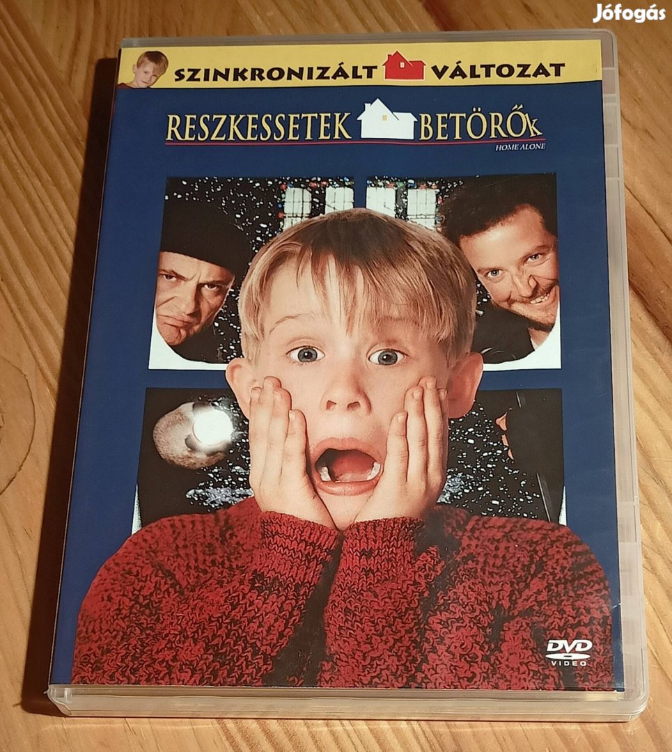 Reszkessetek betörők DVD