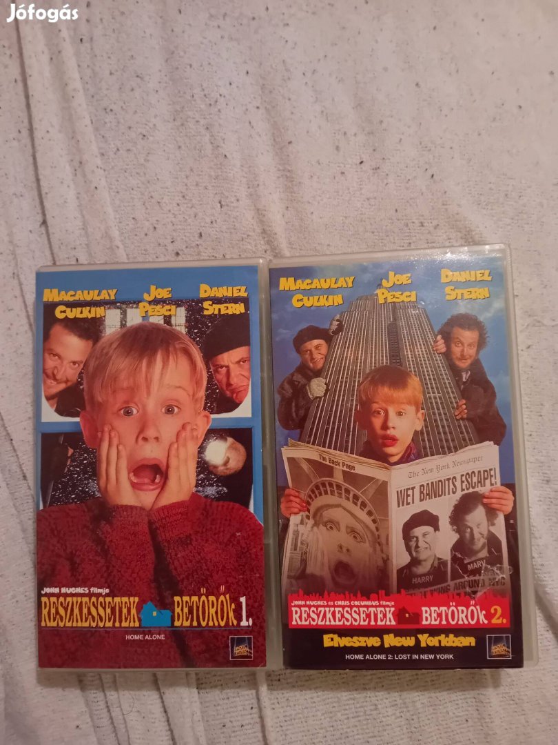 Reszkessetek betörők Vhs 1-2