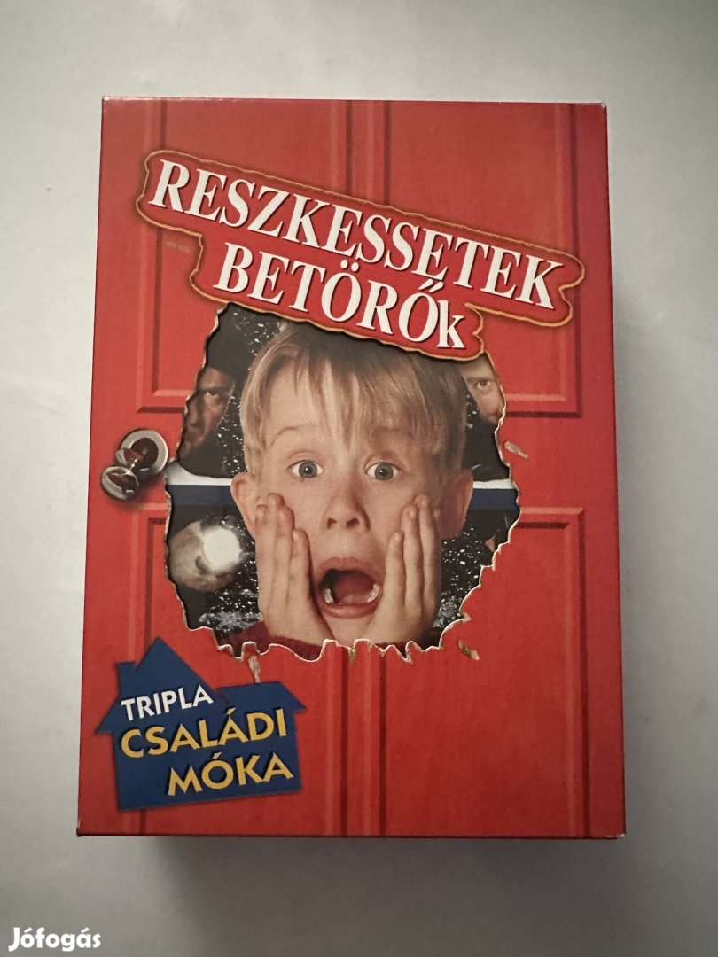 Reszkessetek betörők trilógia (díszdobozos) dvd