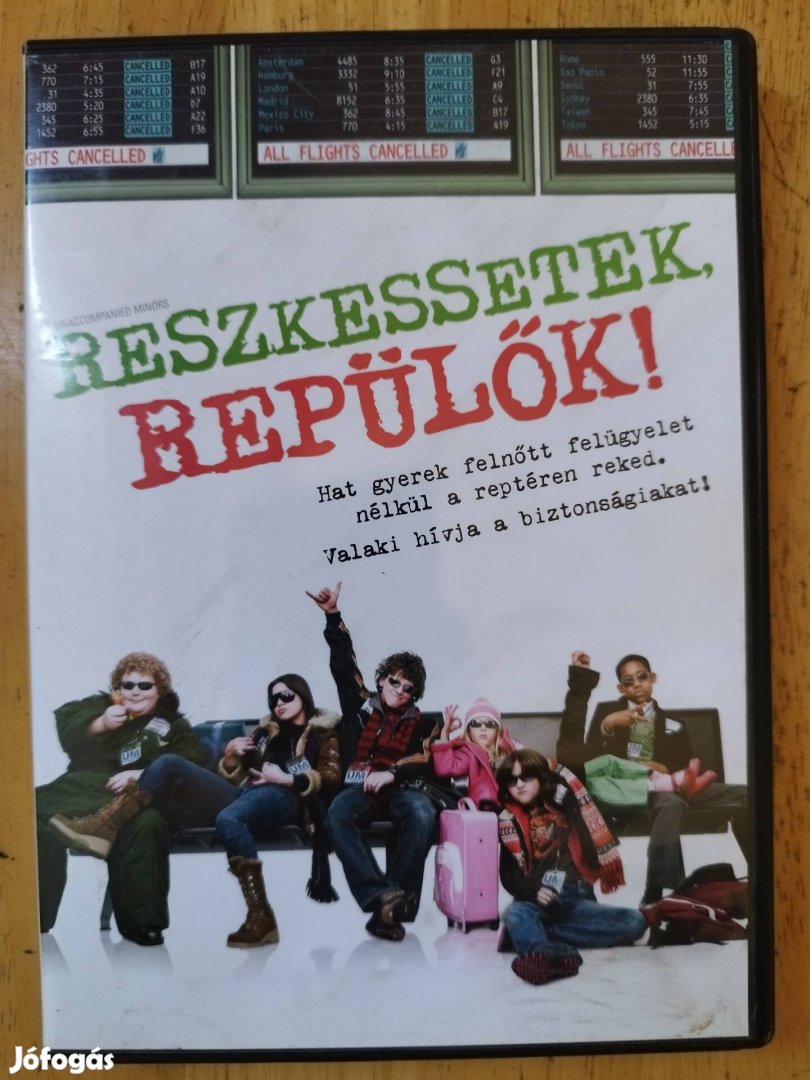 Reszkessetek repülők dvd Wilmer Valderama 