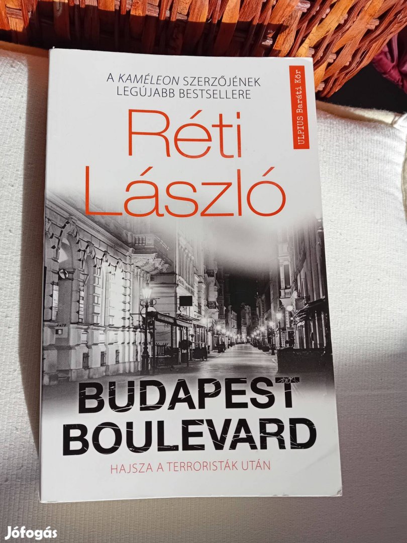 Réti L. Budapest Boulevard c. könyv