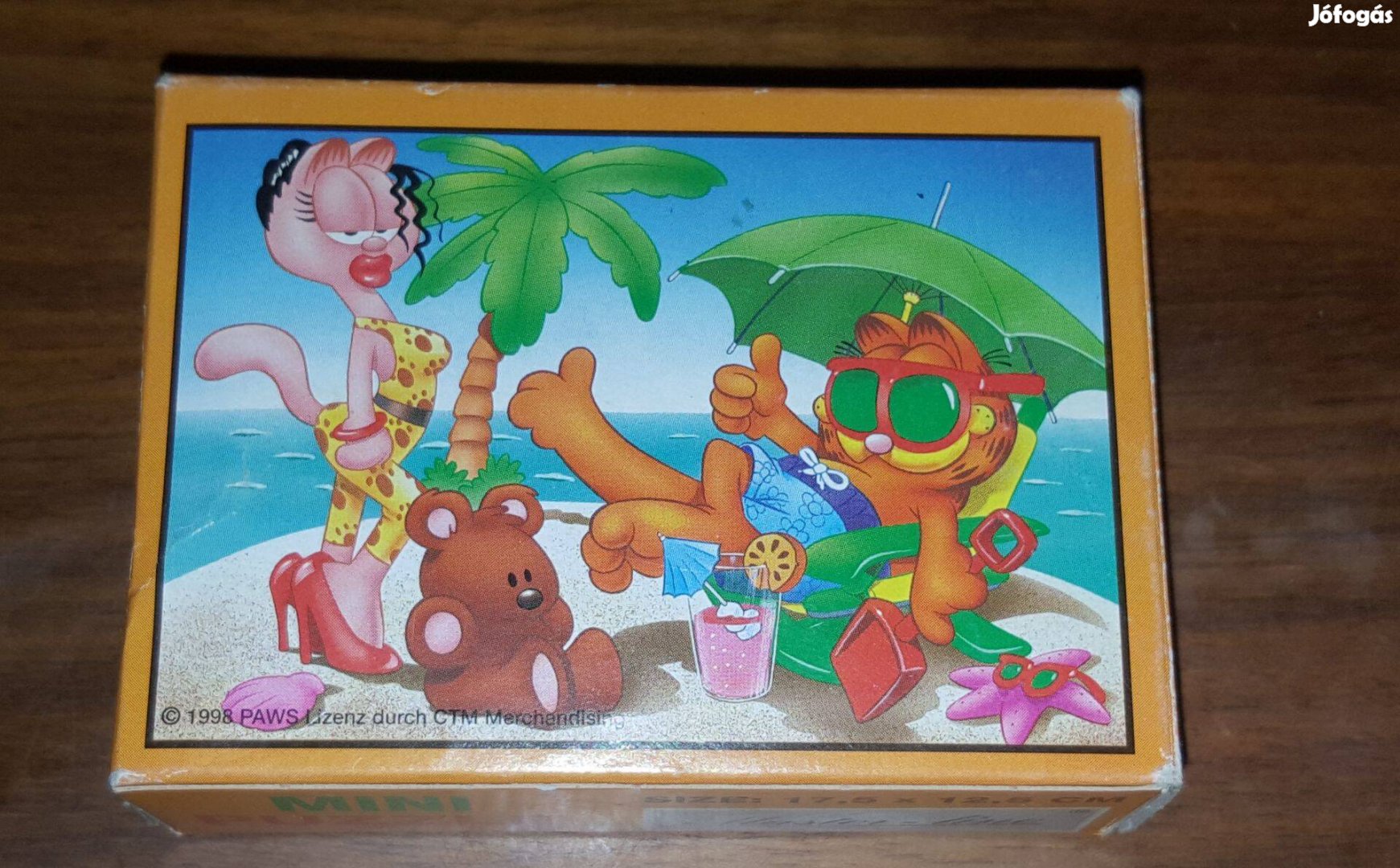 Retro 1998 Garfield Mini Kirakó