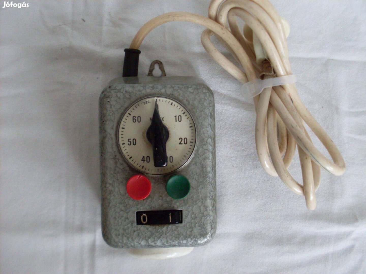 Retro 220V időkapcsolós aljzat