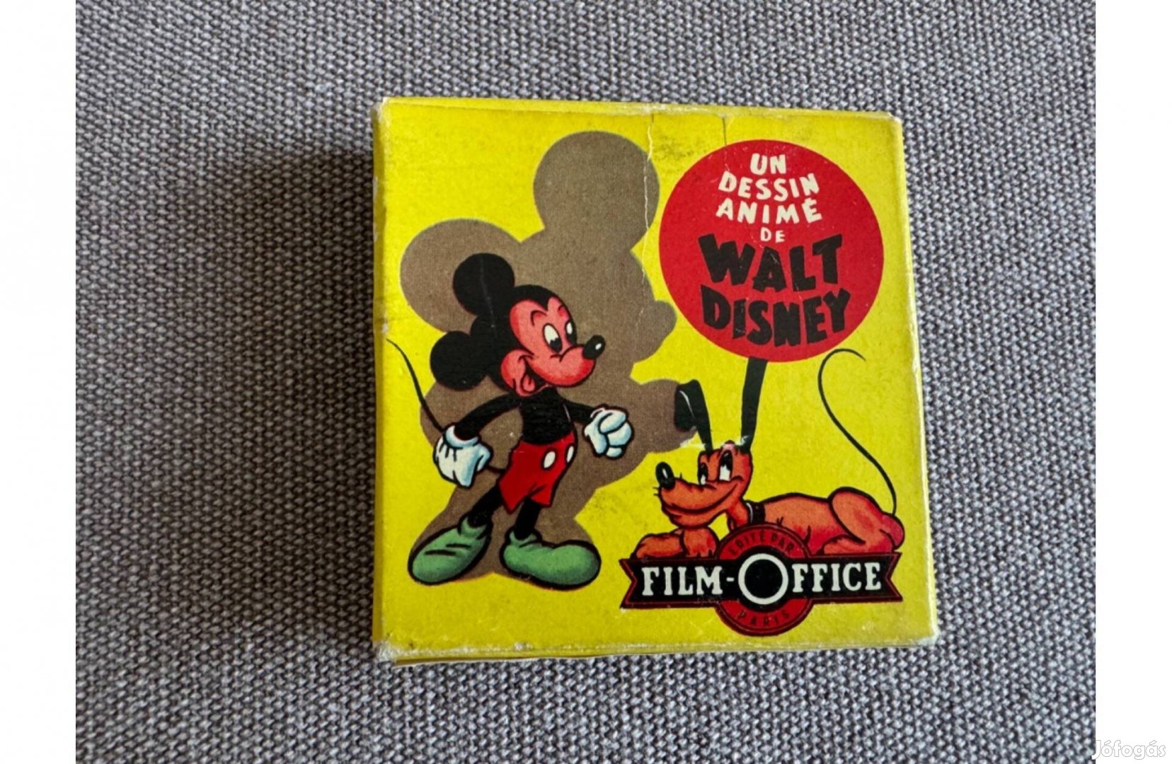 Retro 8 mm film, mesefilm, Walt Disney, Donald kacsa, filmtekercs