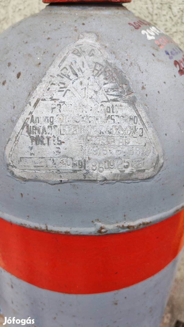 Retro Acel Nagy Gázpalack