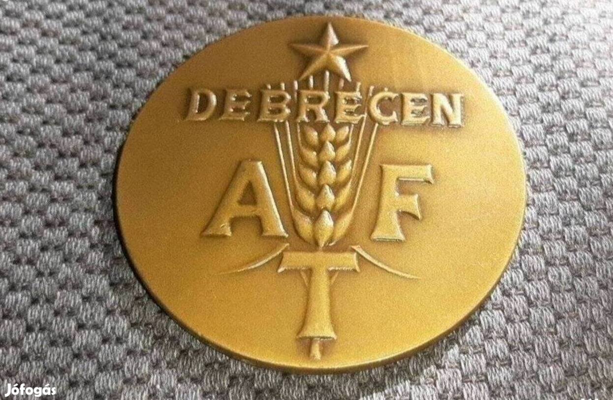 Retro Agrártudományi Főiskola plakett Debrecen