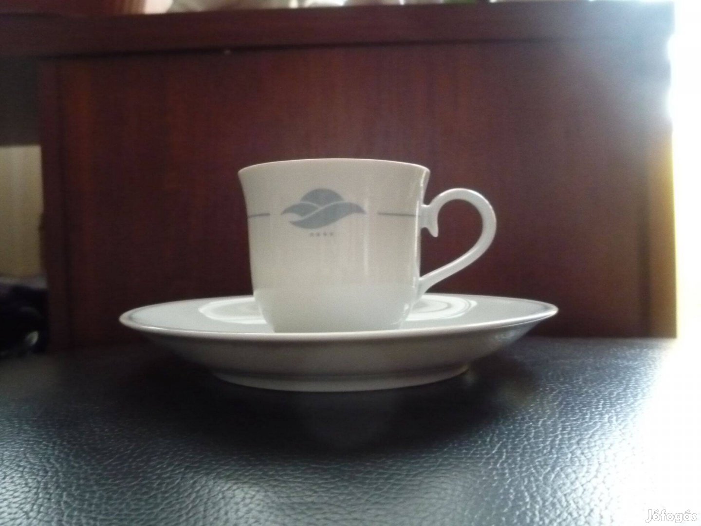 Retro Alföldi porcelán kávéscsésze kistányérral 14 db egyben