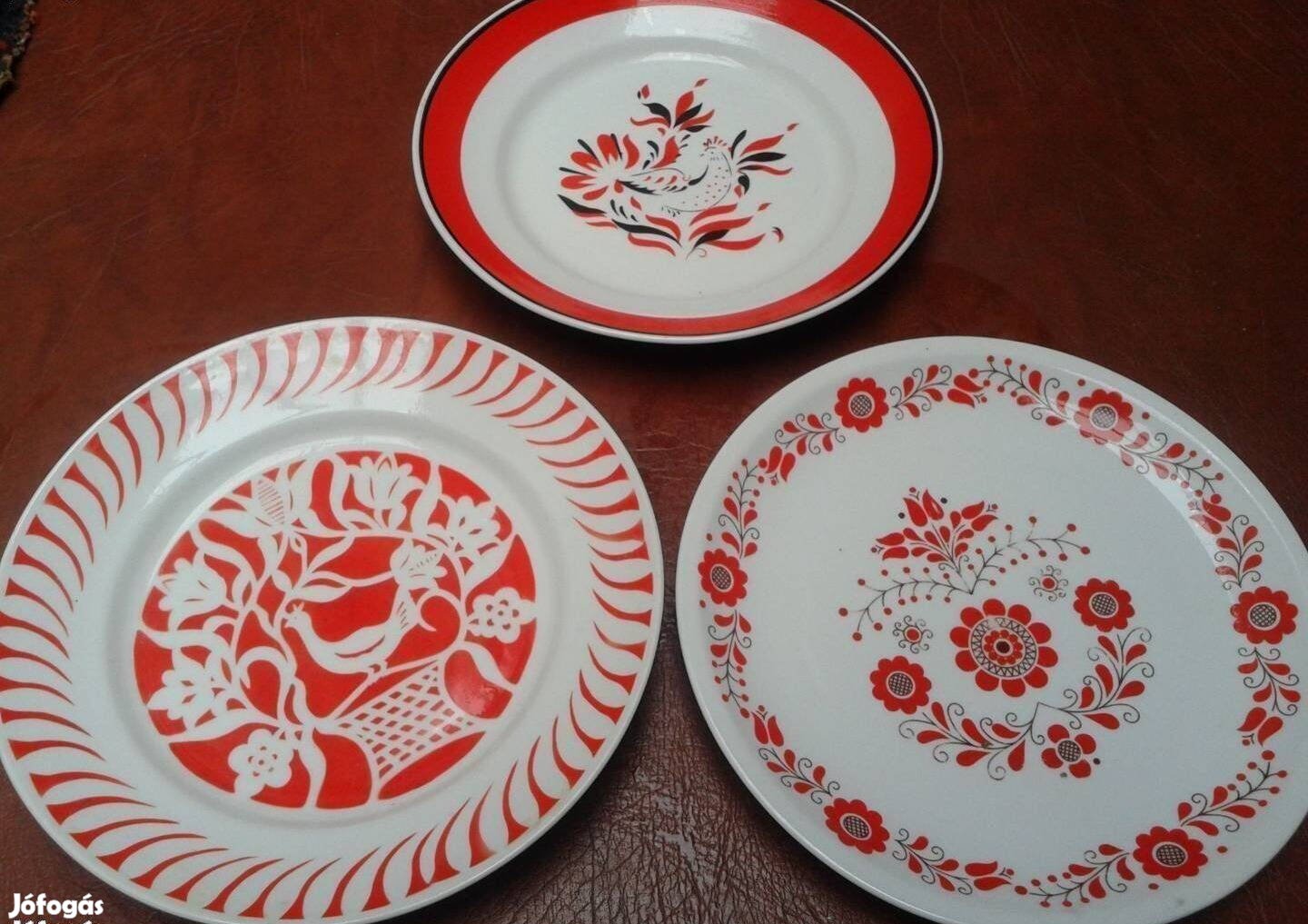 Retro Alföldi porcelán tányér tál fali dísztányér