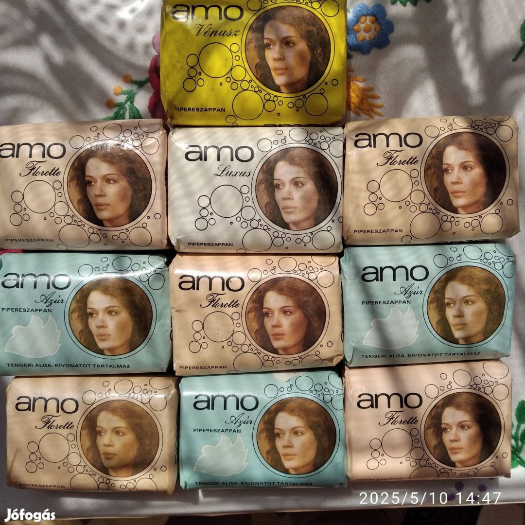 Retro Amo szappanok 10 db