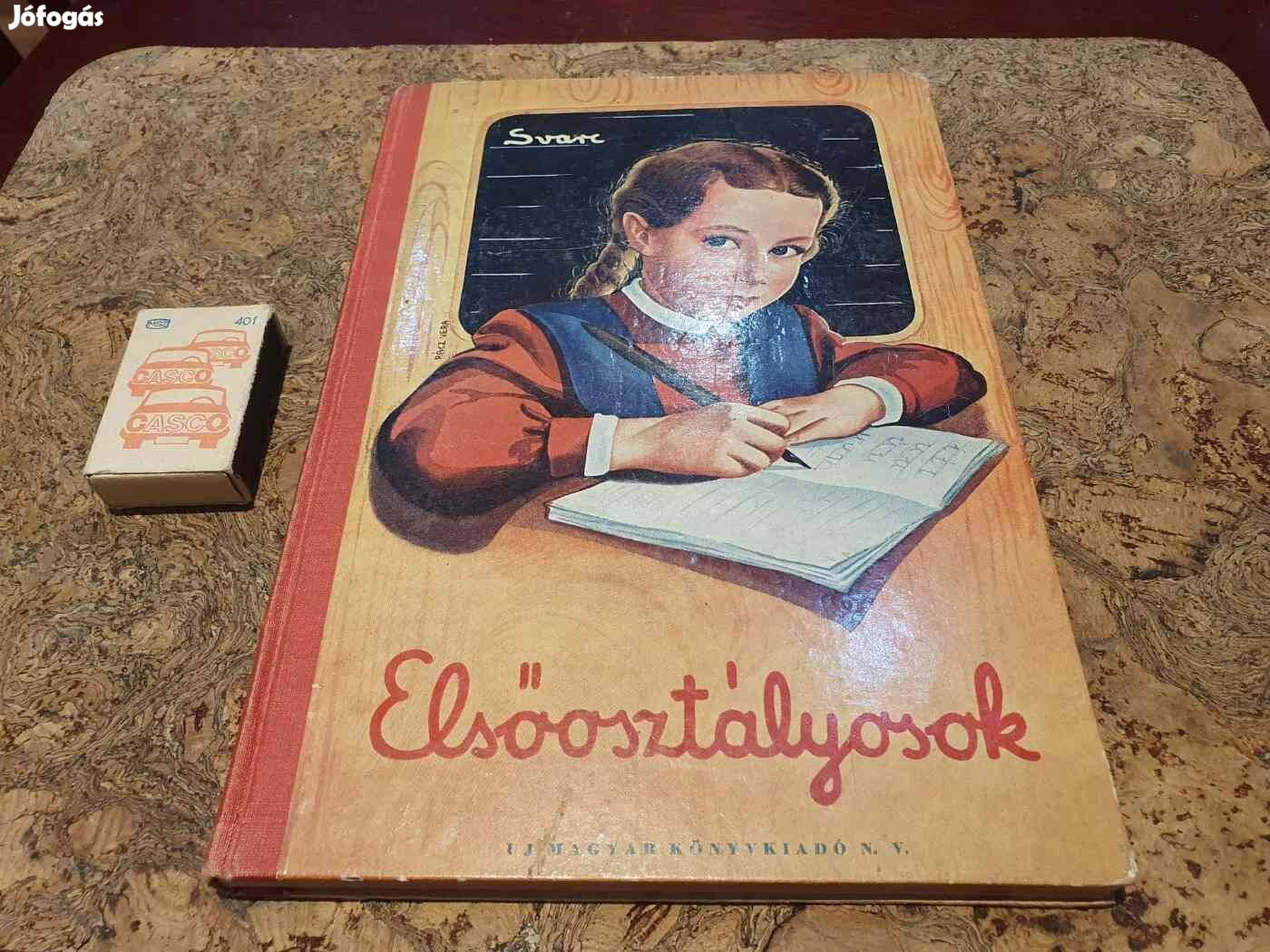 Retro Antik szép mesekönyv Jevgenyij Svarc Elsőosztályosok