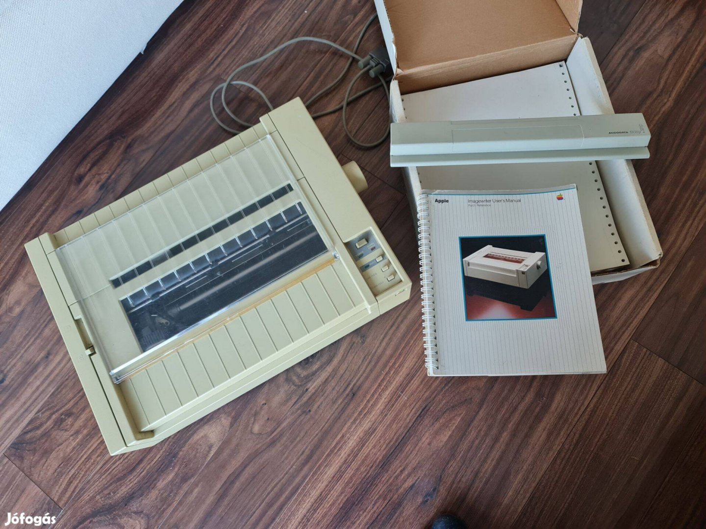 Retro Apple Macintosh Imagewriter mátrix nyomtató szett