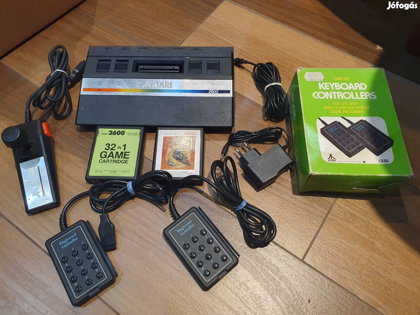 Retro Atari 2600 játékkonzol kiegészítőkkel kvarcjáték tv játék