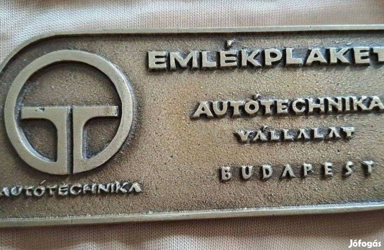 Retro Autótechnika plakett